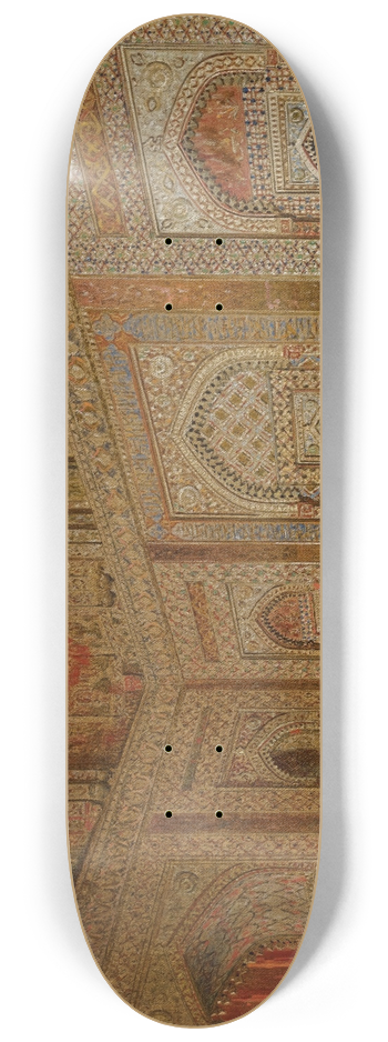 Vasily Vereshchagin - The Chief Mosque In Futtehpore Sikri 8.25 inch art skate deck