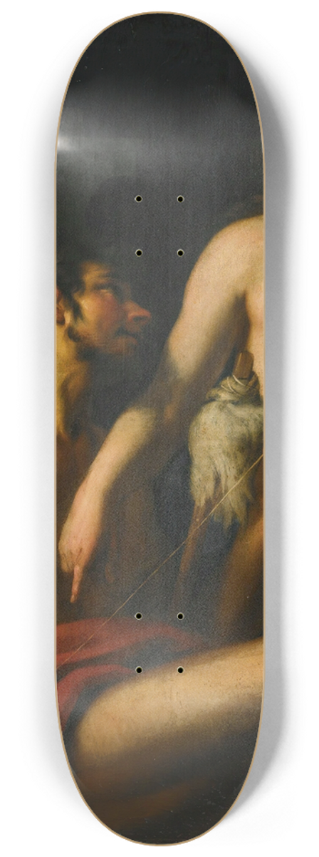 Venetian School - Hercules And Omphale 8.25 inch art skate deck