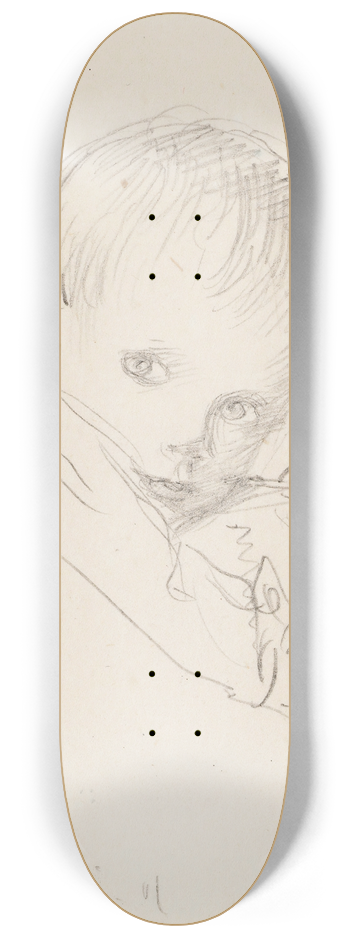 Venny Soldan-Brofeldt - Antti as an Infant 8.25 inch art skate deck