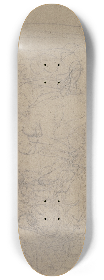 Victor Mller - Adoration of the shepherds 8.25 inch art skate deck