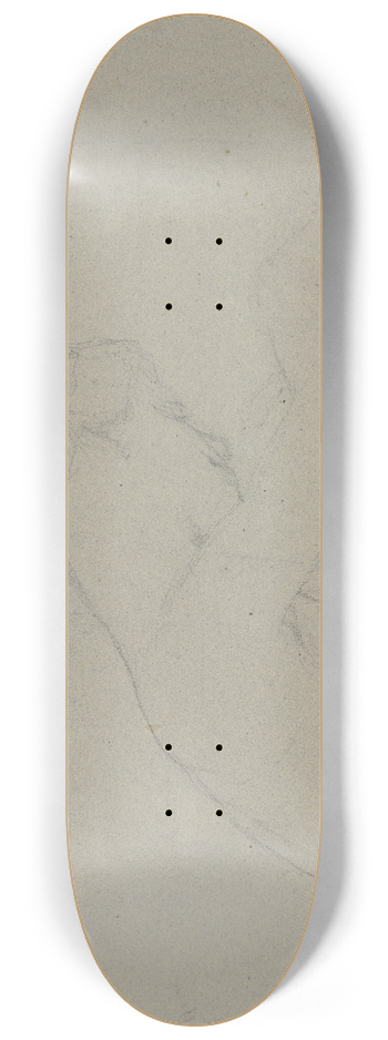 Victor Mller - Sitzender weiblicher Akt nach rechts, mit gesenktem Kopf 8.25 inch art skate deck