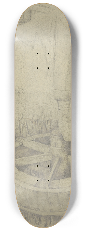 Victor Mller - Water mill wheel 8.25 inch art skate deck