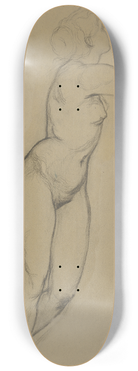 Victor Mller - Weiblicher Akt der Julia aus Romeo und Julia 8.25 inch art skate deck