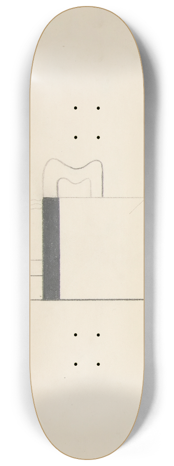 Viking Eggeling - Original drawings 03 8.25 inch art skate deck