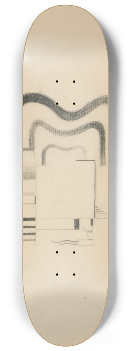 Viking Eggeling - Original drawings 10 8.25 inch art skate deck