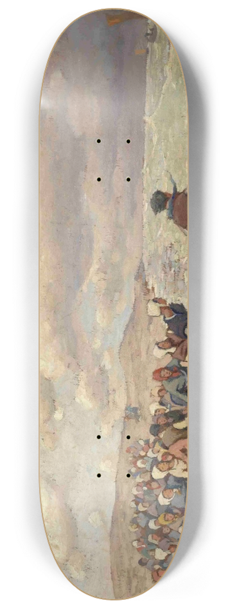 Viktor Zarubin - Fishermens Wifes 8.25 inch art skate deck