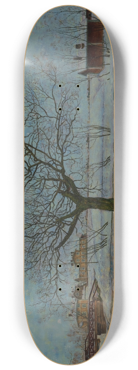 Vilho Lampi - The Weeping Willow 8.25 inch art skate deck