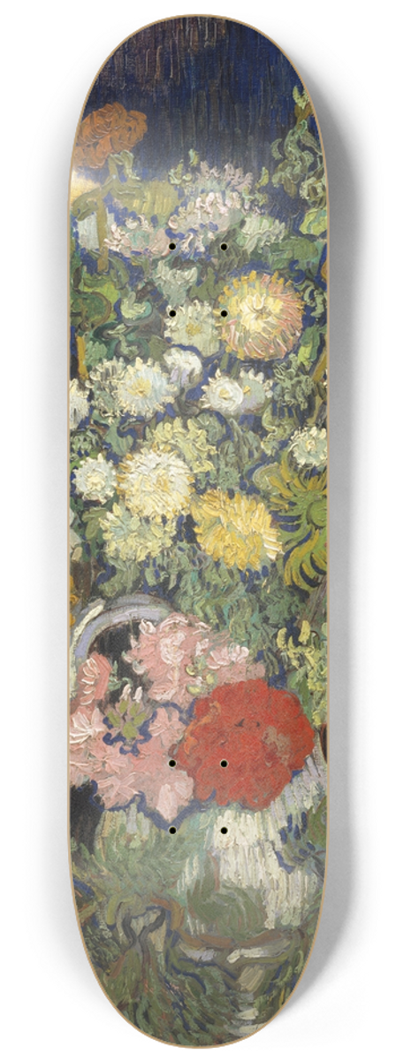 Vincent van Gogh - Bouquet of Flowers in a Vase 8.25 inch art skate deck