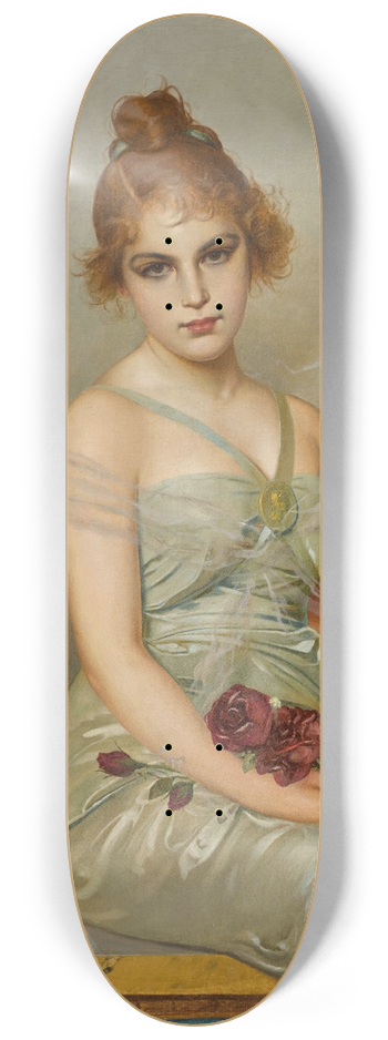 Vittorio Matteo Corcos - The Bouquet 8.25 inch art skate deck