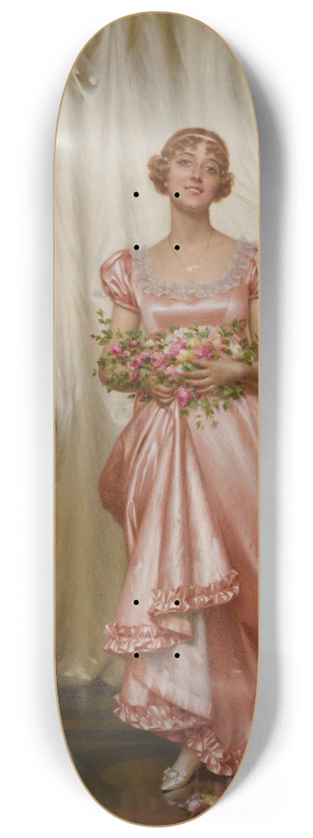 Vittorio Reggianini - Roses 8.25 inch art skate deck