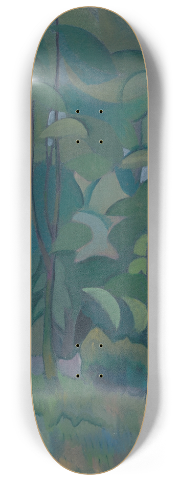 Vladimir Davidovich Baranov-Rossine - Forest 8.25 inch art skate deck