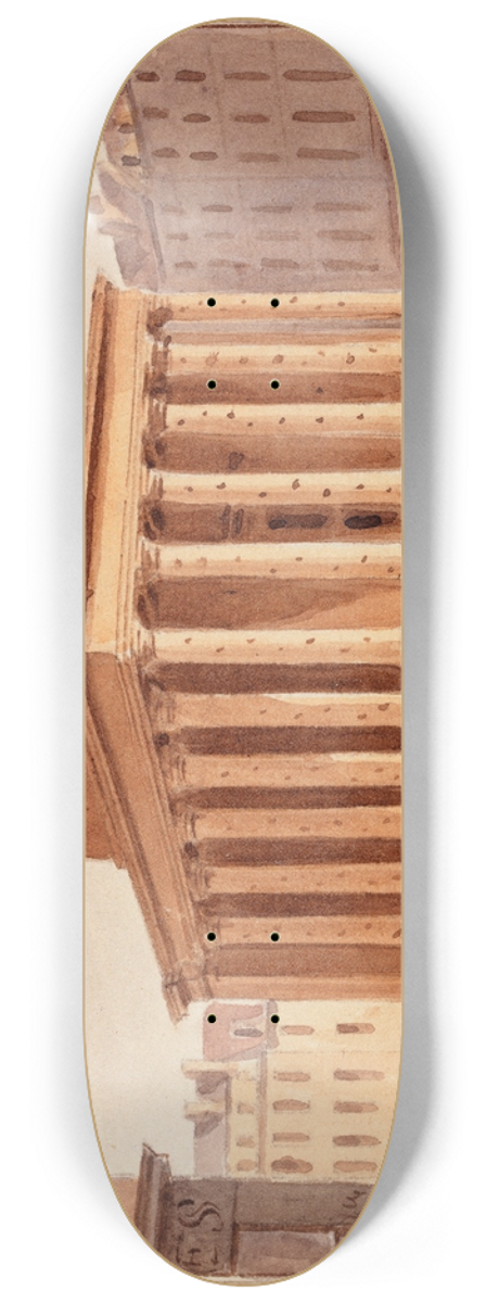 Auguste-Sbastien Bnard - Monument expiatoire lev  la mmoire du duc de Berry,  lemplacement de lancien Opra 8.25 inch art skate deck