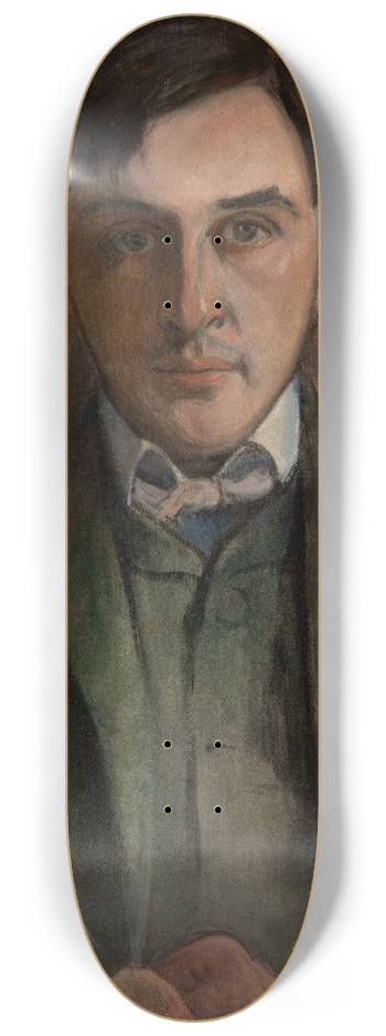 Wadysaw lewiski - Portrait of Stanisaw Ignacy Witkiewicz 8.25 inch art skate deck