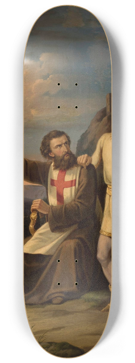 Wadysaw Majeranowski - Konrad Wallenrod 8.25 inch art skate deck