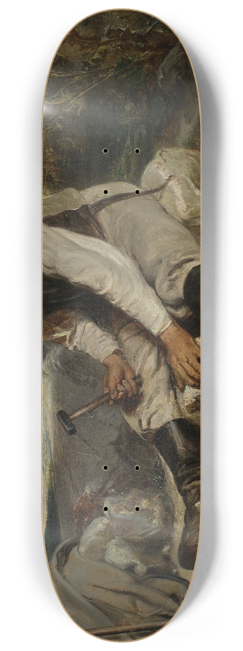 Wadysaw uszczkiewicz - Stonemason 8.25 inch art skate deck