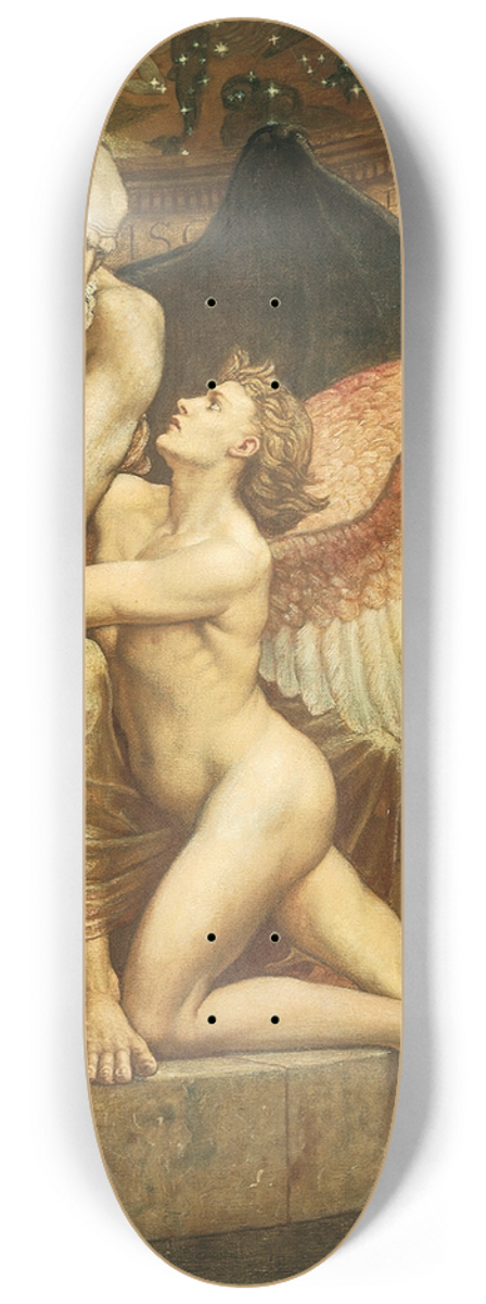 Walter Crane - The Roll of Fate 8.25 inch art skate deck