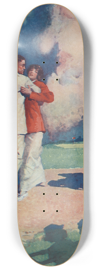 Walter Dean Goldbeck - Tango tee 8.25 inch art skate deck
