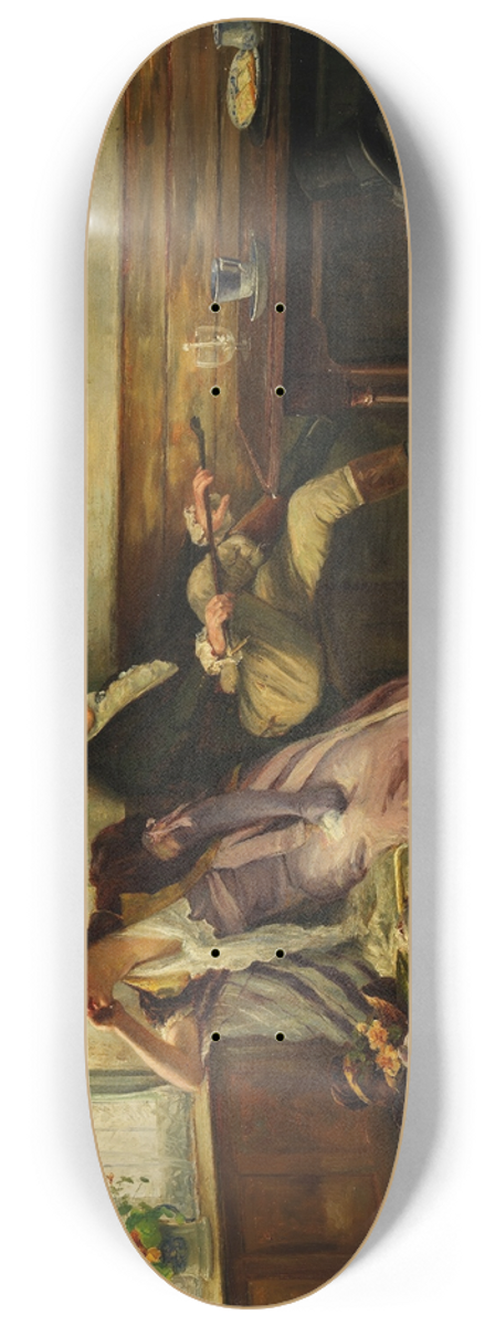 Walter Firle - Die unterbrochene Hochzeitsreise 8.25 inch art skate deck