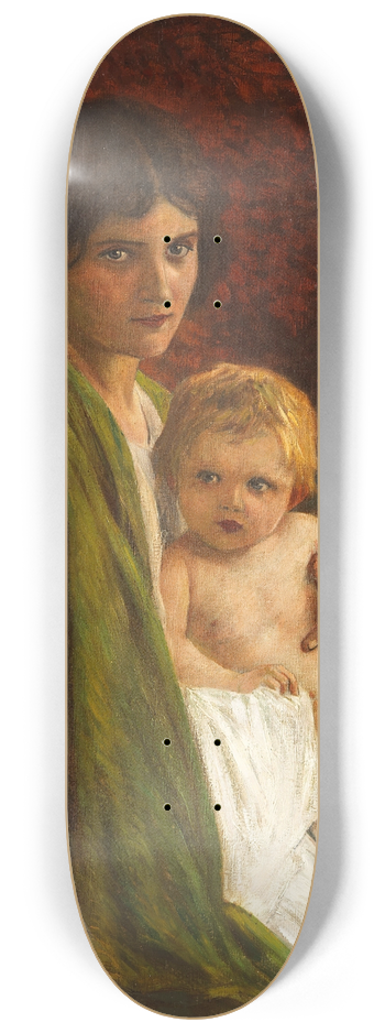 Walter Firle - Mutter mit Kind 8.25 inch art skate deck