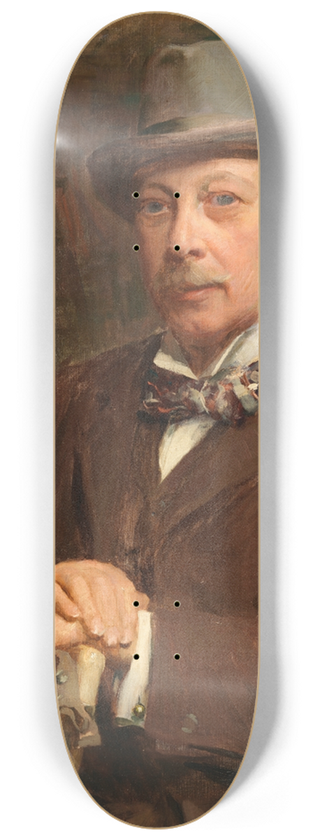 Walter Frederick Osborne - Portrait of a Gentleman 8.25 inch art skate deck
