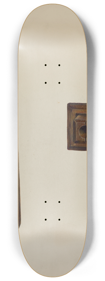 Walter Hochstrasser - Candle Mold 8.25 inch art skate deck