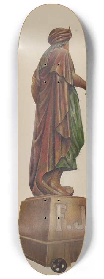 Walter Hochstrasser - Cigar Store Figure 8.25 inch art skate deck
