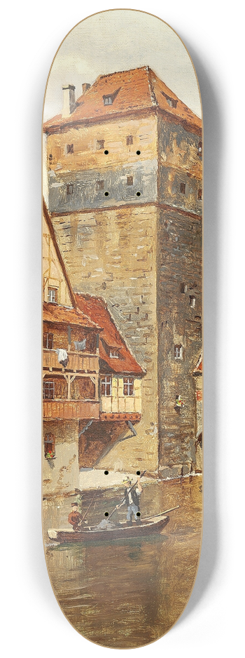August Fischer - Henckerstieg i Nrnberg 8.25 inch art skate deck