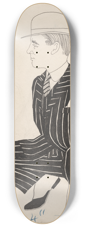 Walter K. Kinstler - George Michael Cohan 8.25 inch art skate deck