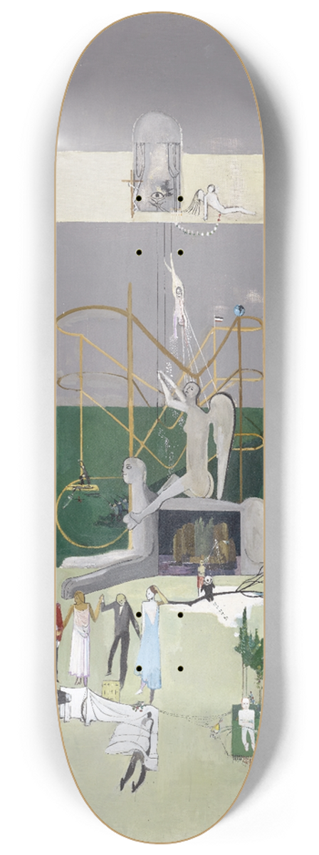 Walter Kurt Wiemken - Life 8.25 inch art skate deck