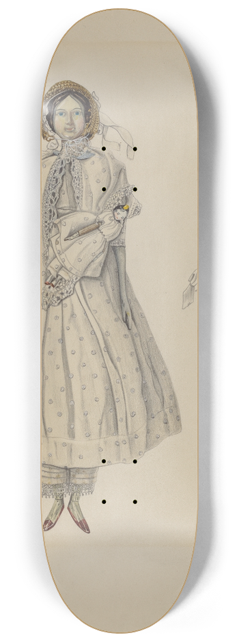 Walter Praefke - Doll 8.25 inch art skate deck