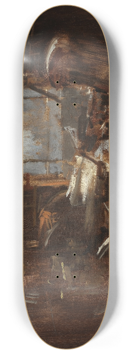 Walter Richard Sickert - Charles Bradlaughs Study 8.25 inch art skate deck