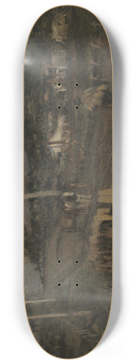 Walter Withers - Nearing the township 8.25 inch art skate deck