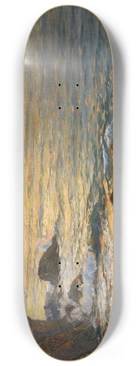 Wartan Makhokian - Coastal Landscape 8.25 inch art skate deck