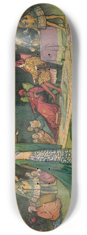 Warwick Goble - Zoza denouncing the Slave 8.25 inch art skate deck