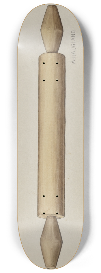 Augustine Haugland - Rolling PIn 8.25 inch art skate deck