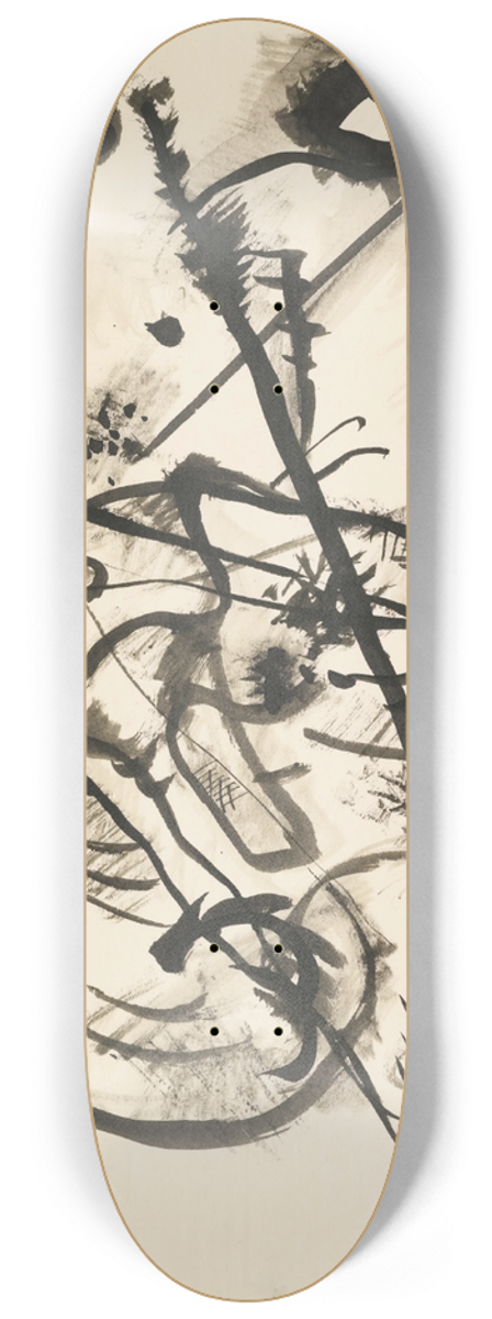 Wassily Kandinsky - Ohne Titel (Untitled) 8.25 inch art skate deck