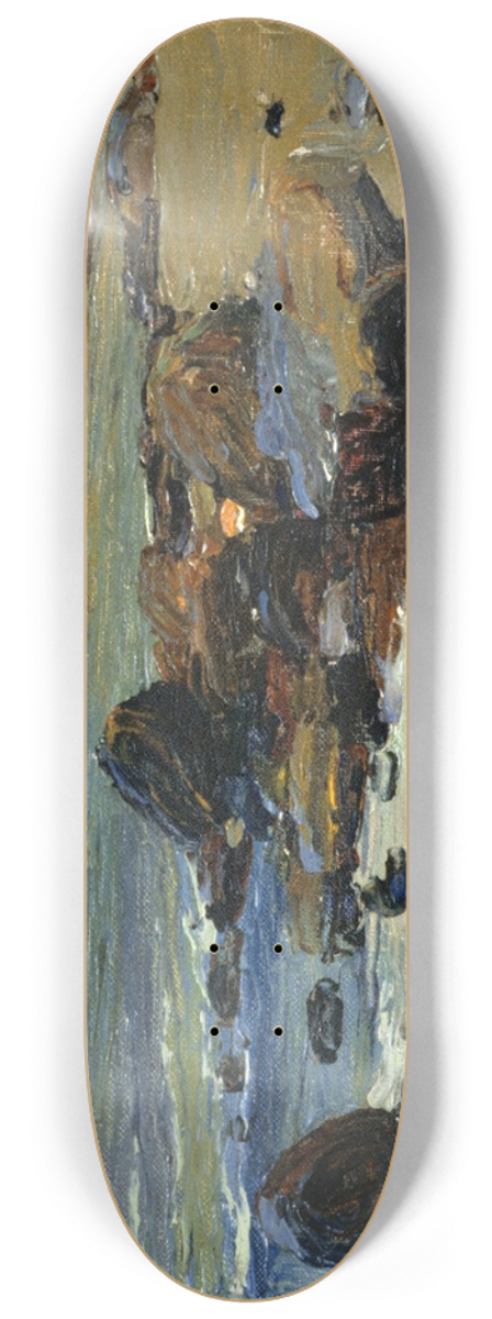 Wassily Kandinsky - Sestri  on the Beach 8.25 inch art skate deck