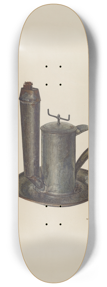 Wayne White - Lard Lamp 8.25 inch art skate deck