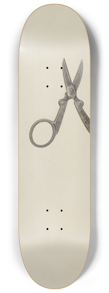 Wellington Blewett - Scissors 8.25 inch art skate deck