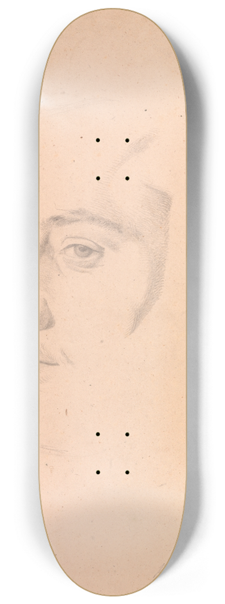 August Krafft - Portrt af Harro Harring 8.25 inch art skate deck