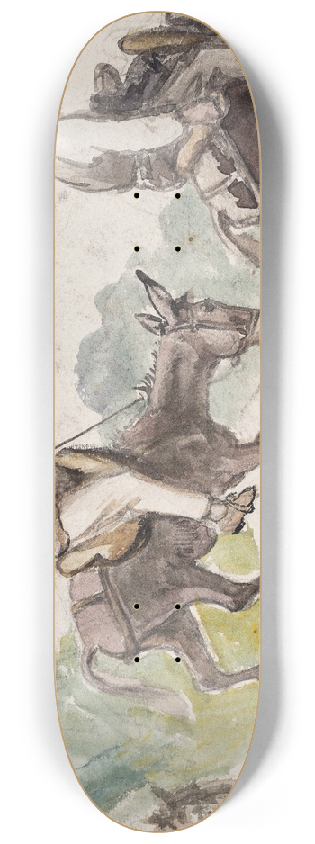 Wilhelm Marstrand - Blank 8.25 inch art skate deck