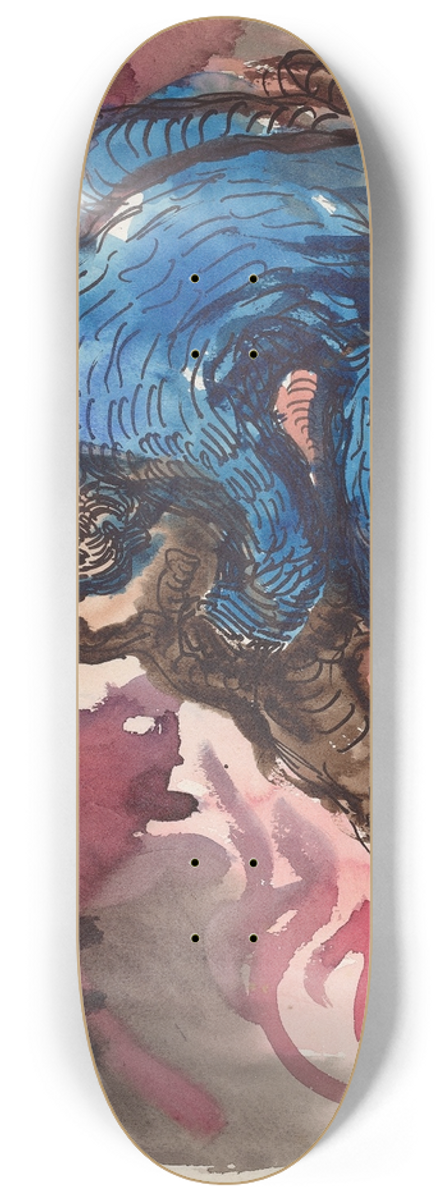 Wilhelm Morgner - Hlzfaller 8.25 inch art skate deck