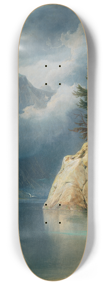Wilhelm Steinfeld - Gebirgssee 8.25 inch art skate deck