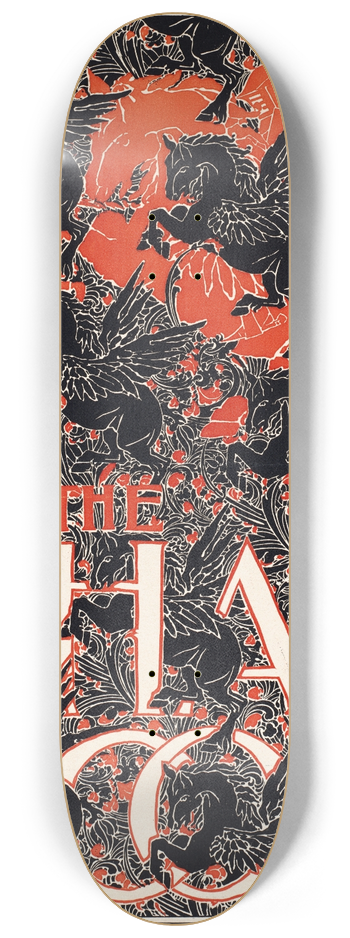 Will Bradley - The chap book 8.25 inch art skate deck