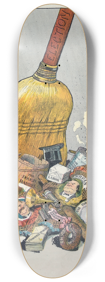 Will Crawford - A clean sweep 8.25 inch art skate deck