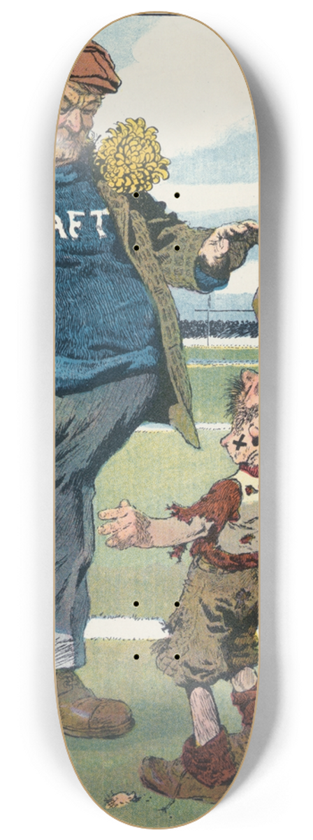 Will Crawford - The easy umpire 8.25 inch art skate deck