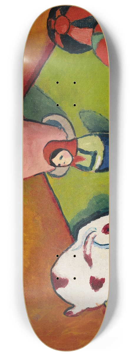 August Macke - Little WalterS Toys 8.25 inch art skate deck