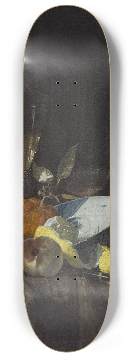Willem Kalf - Still Life 8.25 inch art skate deck