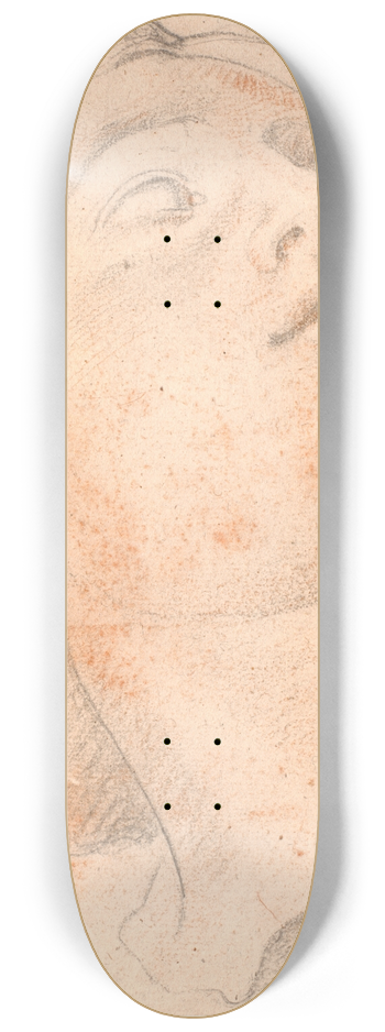 Willem Panneels - En romersk kvindes hoved i kvartprofil mod hjre 8.25 inch art skate deck