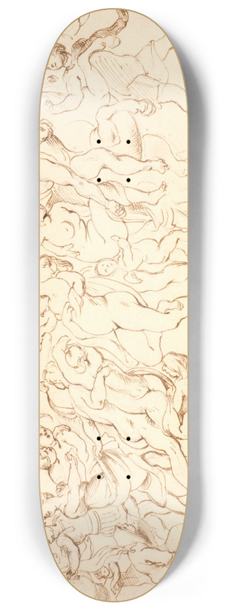 Willem Panneels - Sabinerindernes rov 8.25 inch art skate deck